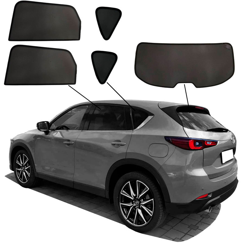 SunClip, Sun Shades & Privacy Protection, fits Mazda CX-5 II (KF) (2017-)