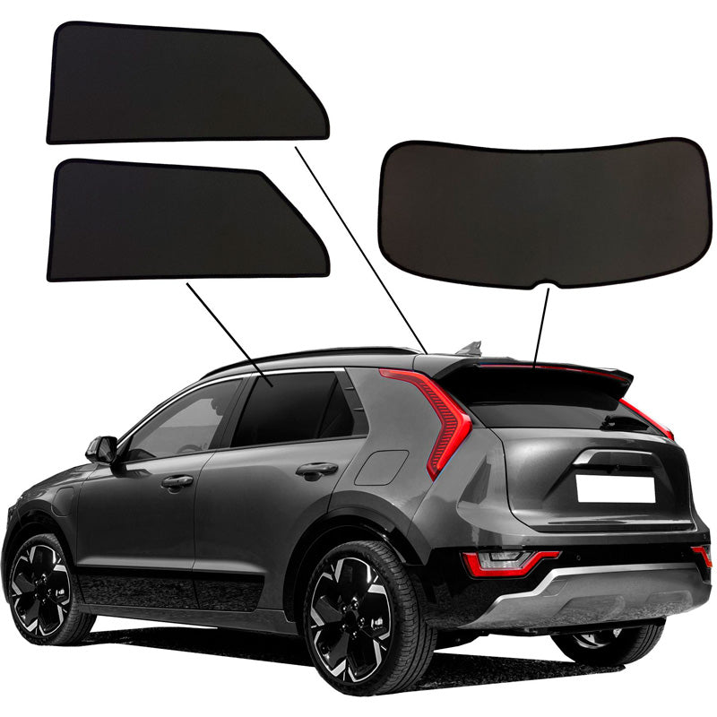 SunClip, Solgardin, Privatlivs- og Solbeskyttelse, passer til Kia Niro II (SG2) (2022-)