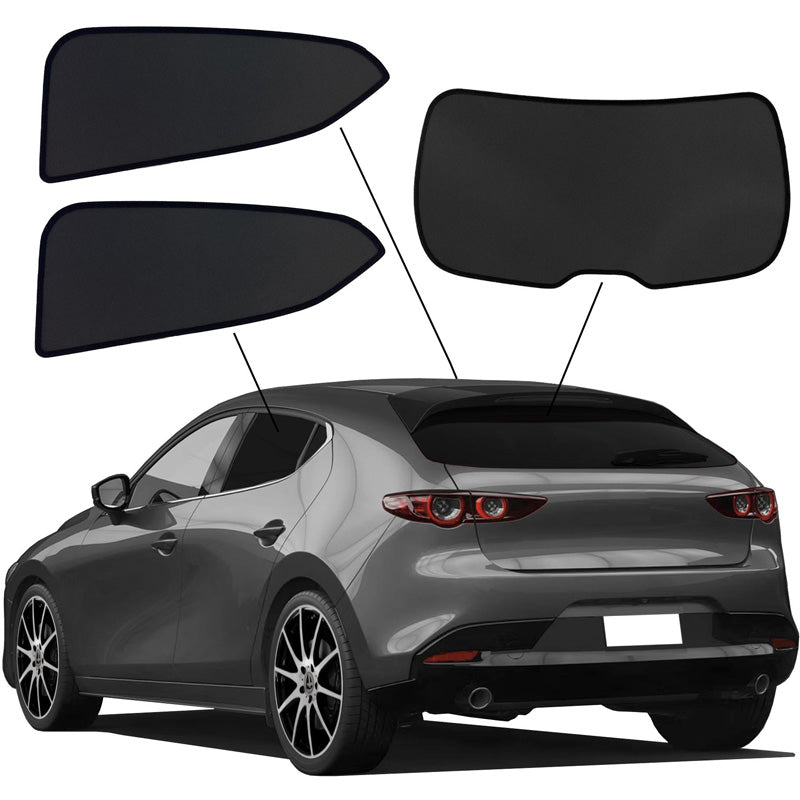 SunClip, Solgardin, passer til Mazda 3 (BP) HB 5-dørs (2019-)