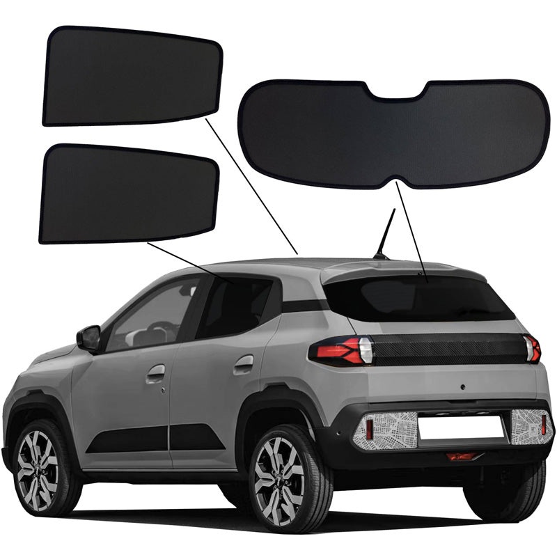 SunClip, cortina solar y protección de privacidad, compatible con Dacia Spring (EV) Facelift (2024-)