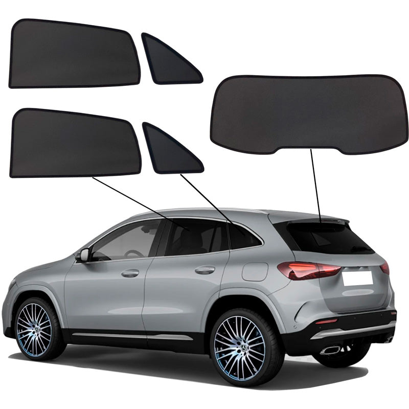 SunClip, parasole e protezione della privacy, compatibile con Mercedes GLA (H247) 2020- & EQA (H243) 2021-