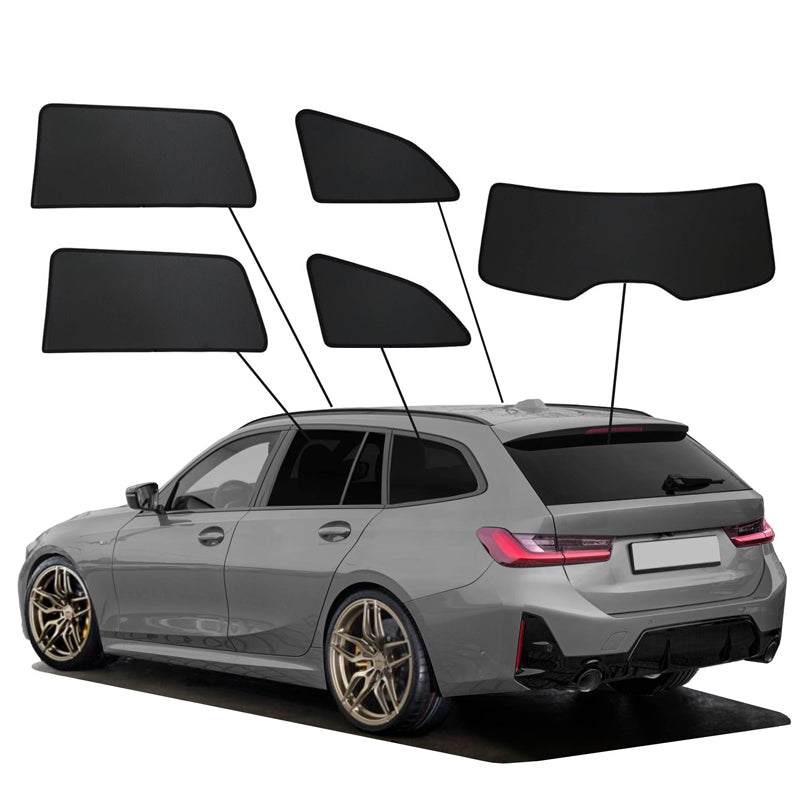 SunClip, sluneční clona a ochrana před sluncem, vhodné pro BMW 3-Serie G21 Touring (2019-)