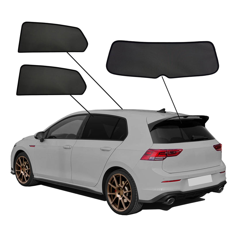 SunClip, sluneční clona a clona soukromí, vhodné pro Volkswagen Golf VIII (CD1) HB 5dveřový (2020-)