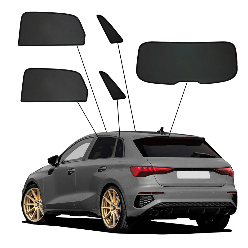 SunClip, roleta przeciwsłoneczna i osłona prywatności, pasuje do Audi A3 (8Y) Sportback (2020-)