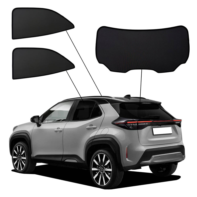 SunClip, Solgardin, Privacy & Solbeskyttelse, passer til Toyota Yaris Cross (MXP) (2020-)