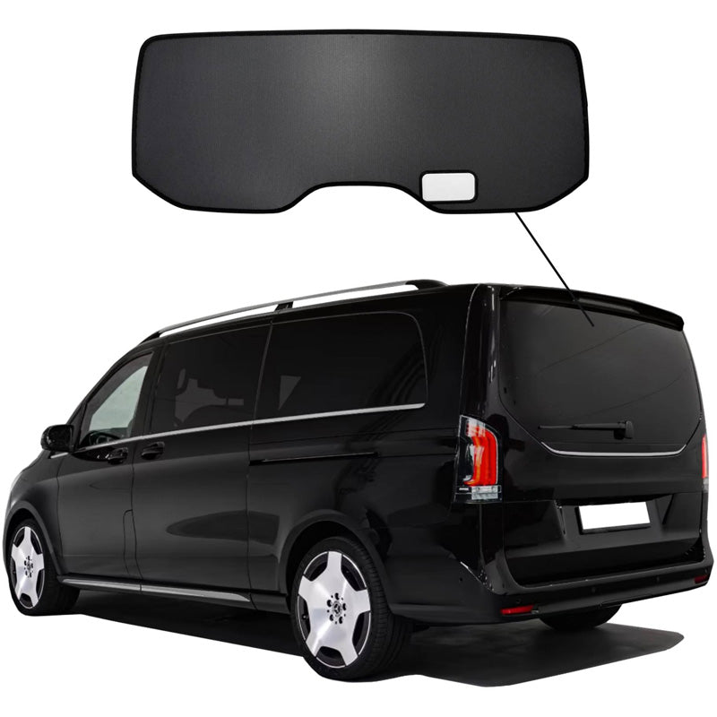 SunClip, cortina parasol, compatible con Mercedes V-Class W447 Facelift (2024-), solo luneta trasera