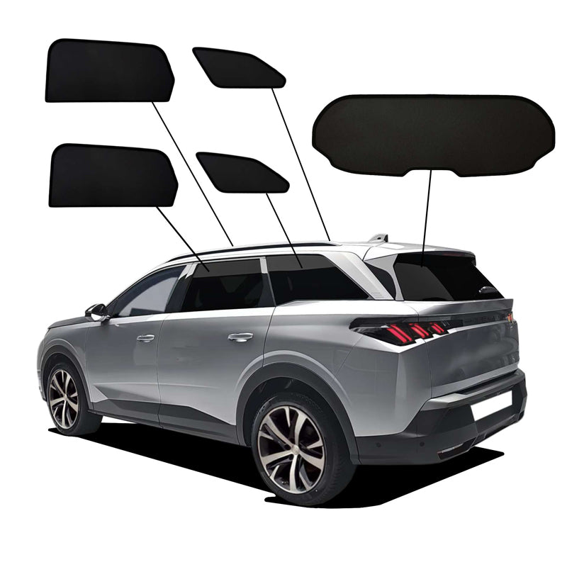 SunClip, Tendina parasole e protezione privacy, compatibile con Peugeot 5008 III (2024-)