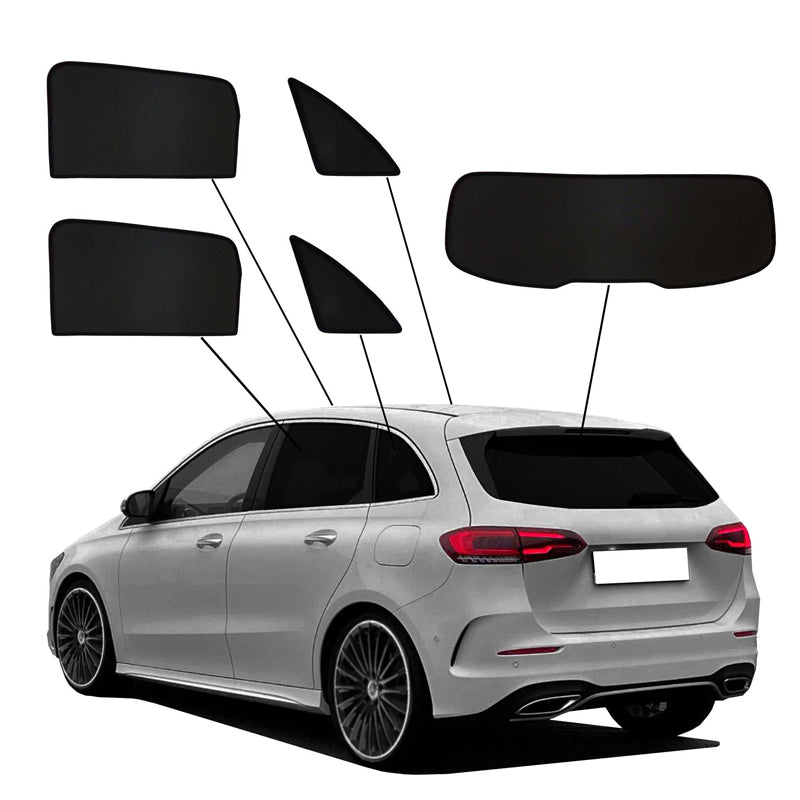 SunClip, Osłony przeciwsłoneczne i ochrona prywatności, pasuje do Mercedes B-Class W247 (2019-)