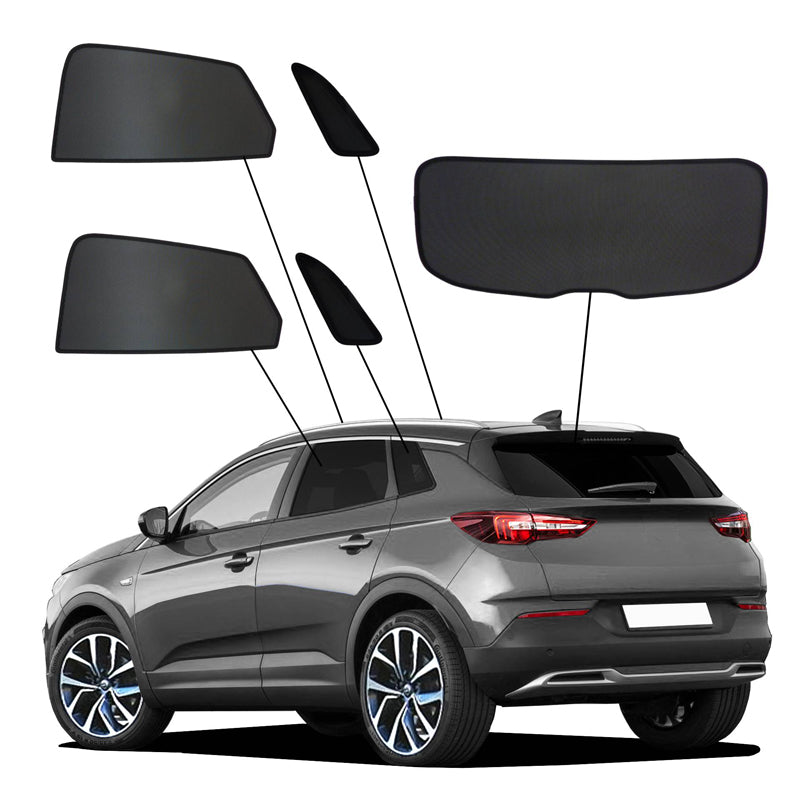 SunClip, tendina parasole e protezione della privacy, adatto a Opel Grandland X (2017-2024)