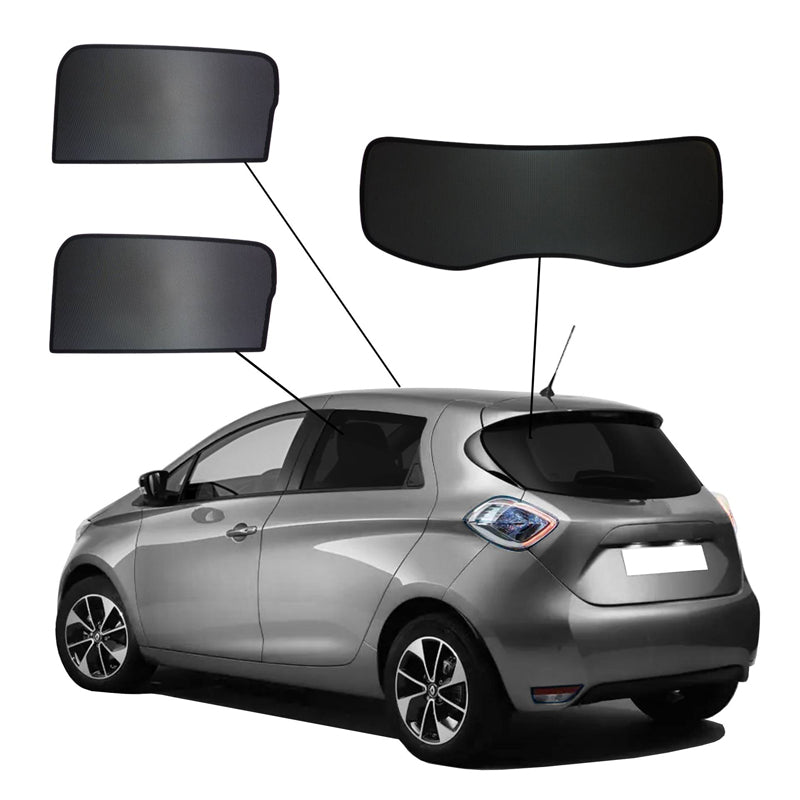 SunClip, tendina parasole e protezione della privacy, adatto a Renault Zoe (BFM) (2013-2024)