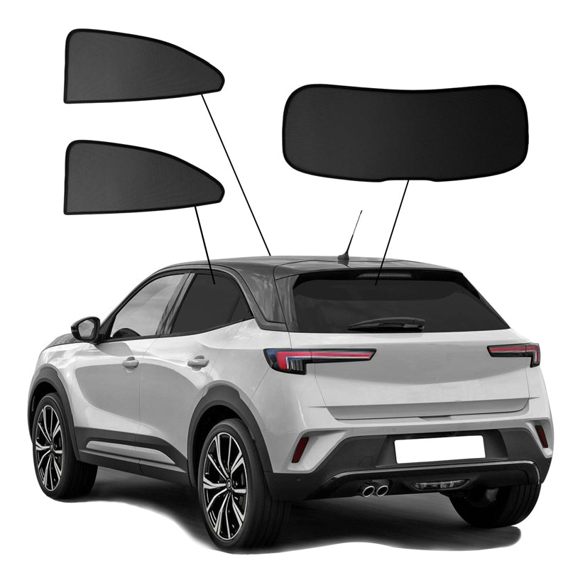 SunClip, Solgardin & Solskærm, passer til Opel Mokka II (2020-) inkl. Mokka-e