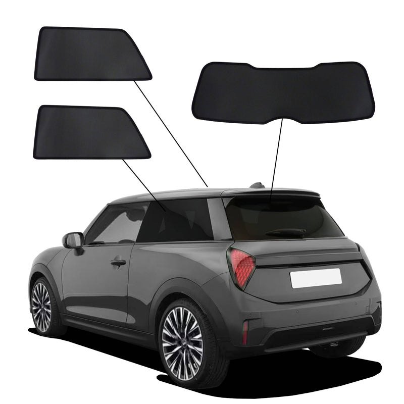 SunClip, Solgardin & Privatlivsbeskyttelse, passer til Mini F66 Cooper E/SE/JCW 3-dørs (2024-)