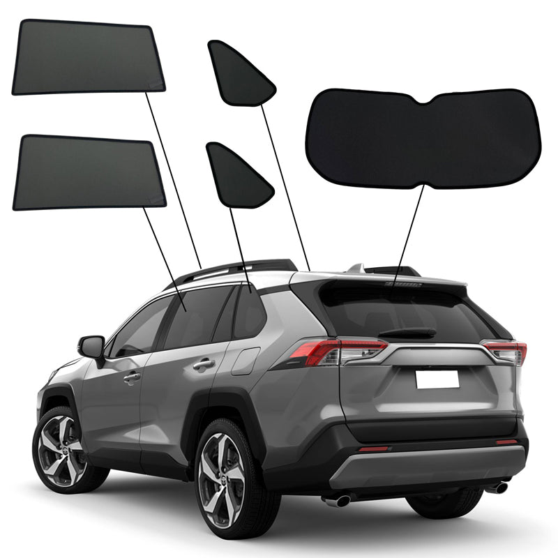 SunClip, osłona przeciwsłoneczna i ochrona prywatności, pasuje do Toyota RAV4 V (2018-2025)