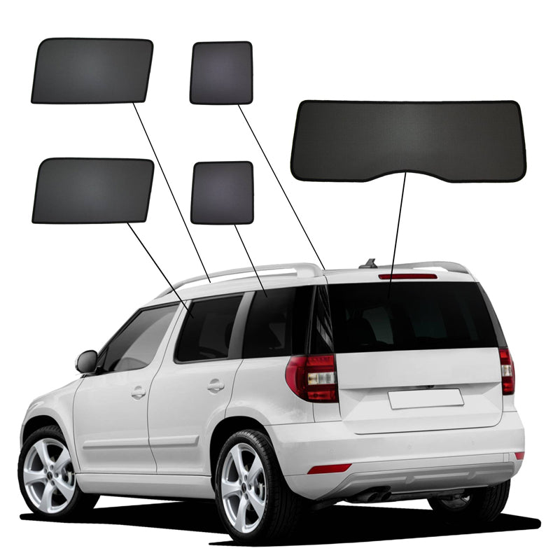 SunClip, Zasłona przeciwsłoneczna, pasuje do Skoda Yeti (5L) 2009-2017