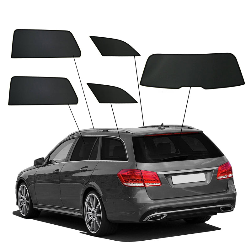 SunClip, sluneční clona & ochrana proti slunci, vhodné pro Mercedes E-Class W212 (S212) Kombi (2009-2016)