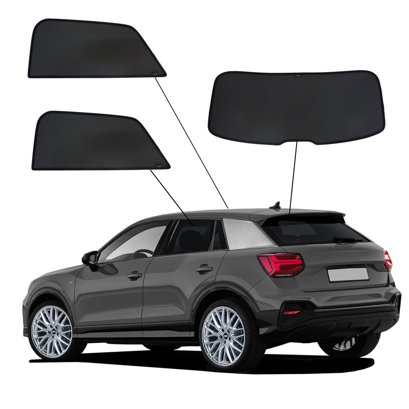 SunClip, sluneční clona a ochrana soukromí, pasuje na Audi Q2 (GA) (2016-)