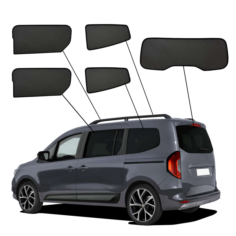 SunClip, Solgardin, passer til Renault Grand Kangoo III MPV (2024-), Mercedes T-Class Long (2023-), Nissan Townstar L2 (2023-)
