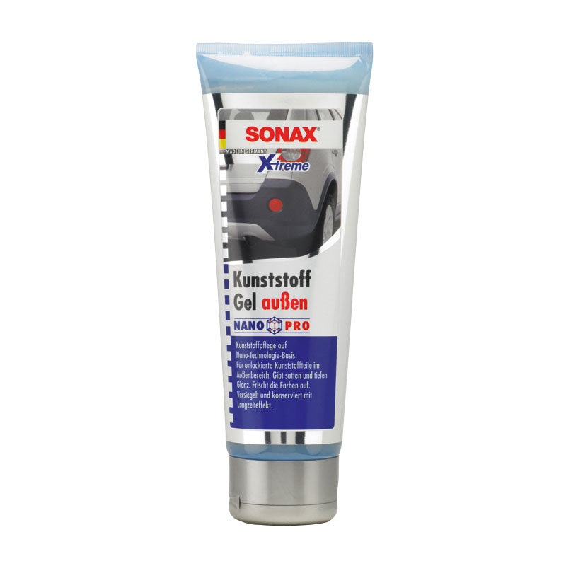 SONAX, Xtreme Gel per plastica - Cura nano e brillantezza - 250ml