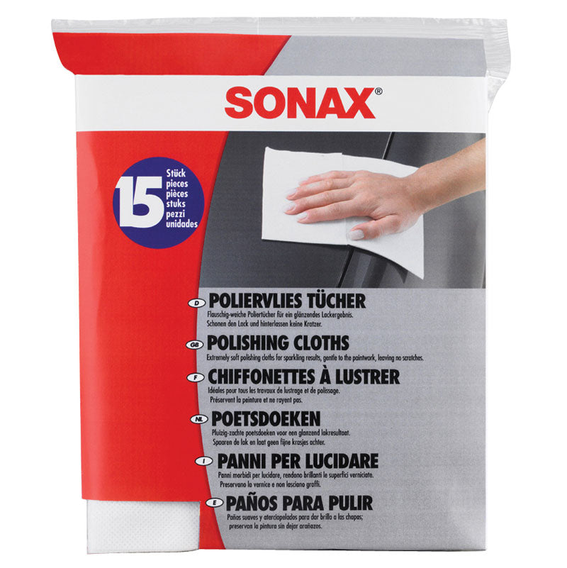 SONAX, panni per lucidatura per finitura brillante - delicati e antigraffio