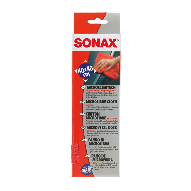 SONAX, paño de microfibra para acabado de pintura - 40x40cm