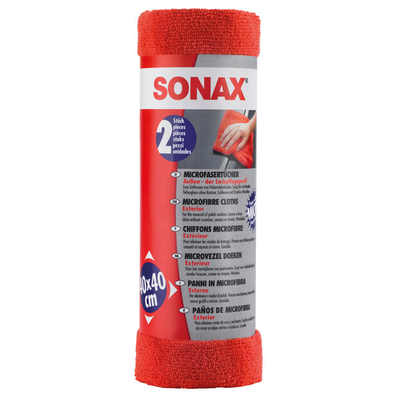 SONAX, paño de microfibra Finish - 2 uds.