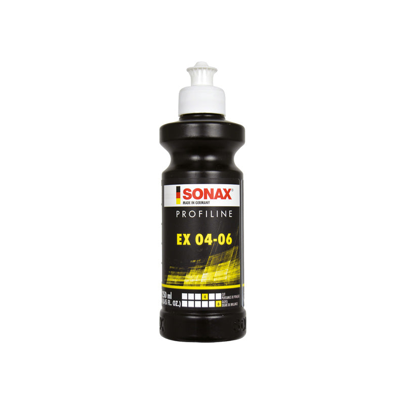 SONAX, profesjonalne polerowanie - 250ml - bez silikonu, głęboki połysk i odświeżenie koloru