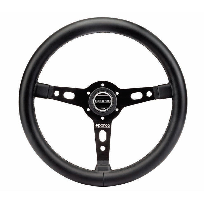 Sparco, Volante deportivo Targa 350, piel negra - 350mm