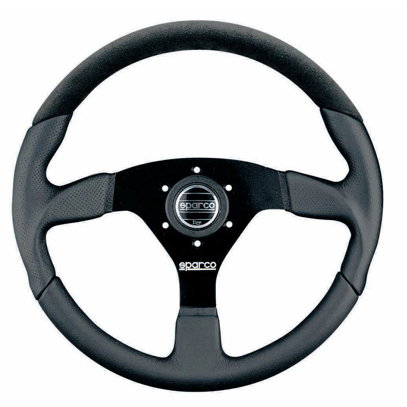 Sparco, Volante deportivo, L505 - Cuero negro - 350mm