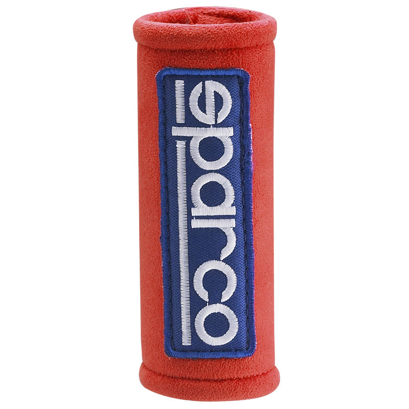 Sparco, Almohadillas de agarre de Alcantara - Rojo - 2 uds.
