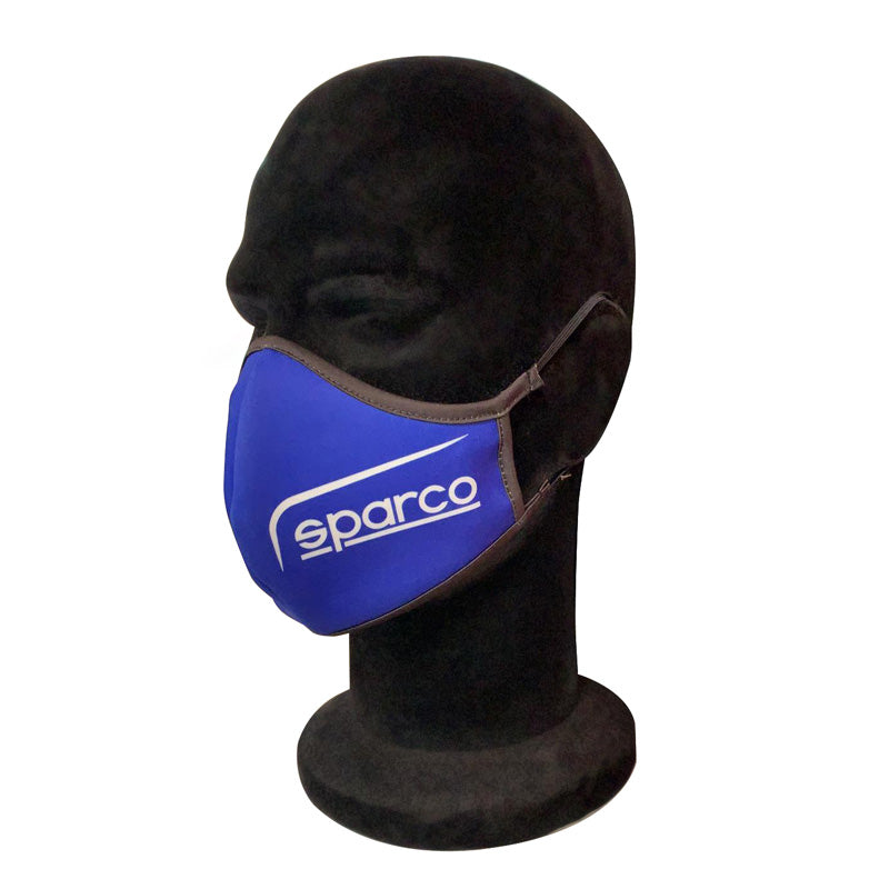 Sparco, Mascherina protettiva lavabile - Blu - pezzo singolo