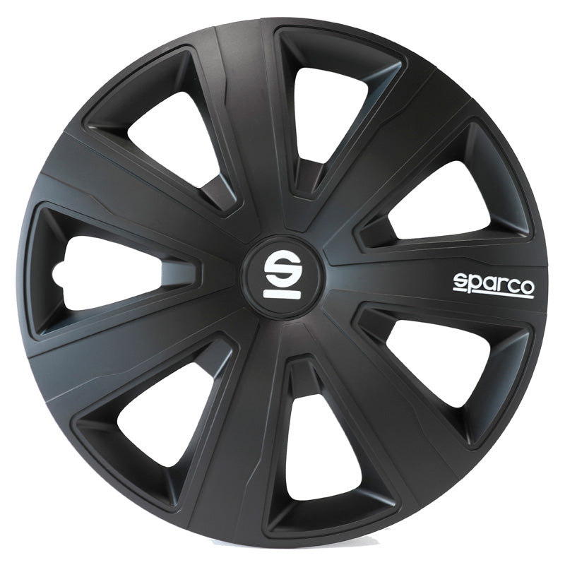 Sparco, kołpaki, 4 szt., Palermo - 16 cali - Black