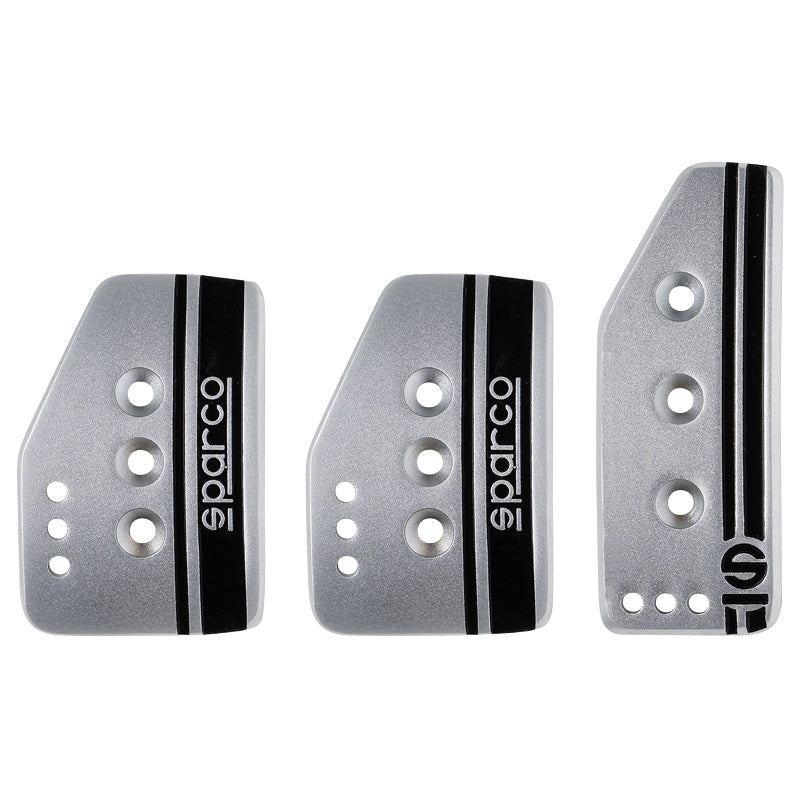 Sparco, Set pedali Settanta - Titanio/Nero - Manuale