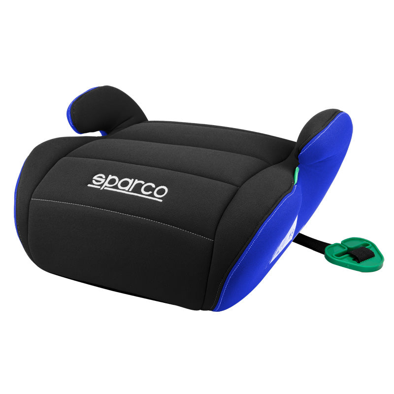 Sparco, seggiolino rialzo F100KI - Sort/Blå - 125-150cm