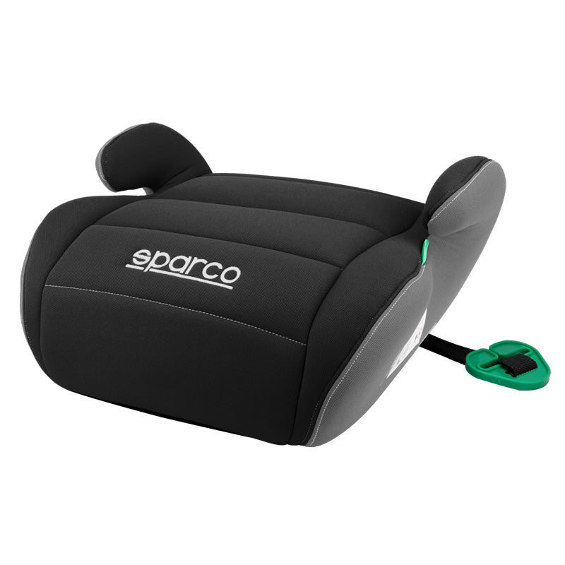 Sparco, seggiolino rialzo F100KI - Sort/Grå - i-Size 125-150cm