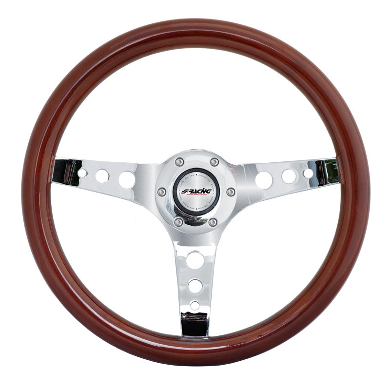 Simoni Racing, volante deportivo, Arnoux - madera - diámetro 350mm