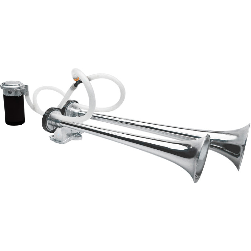Simoni Racing, Air Horn, Aluminium, 1-tone, 24V 118dB