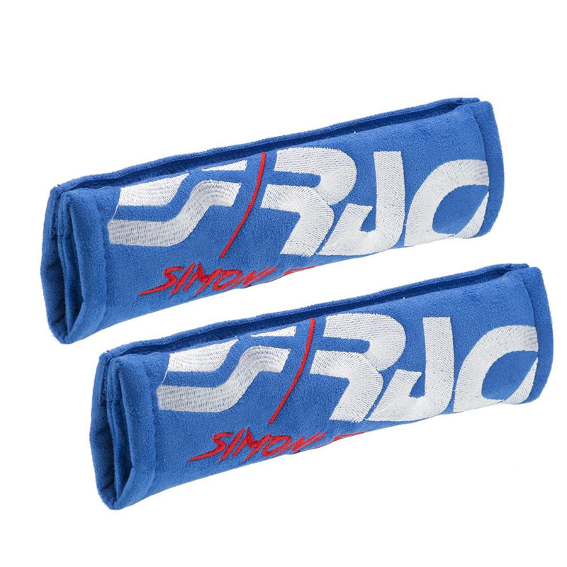 Simoni Racing, Seat Belt Pads - Blue - 2 pcs.