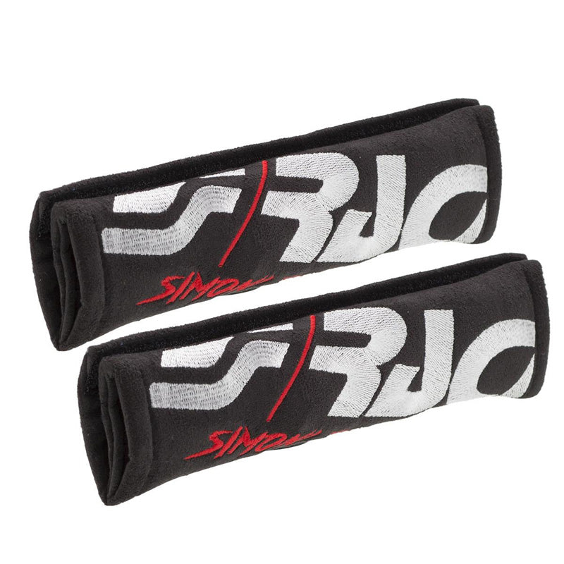 Simoni Racing, Seat Belt Pads - Black - 2 pcs.