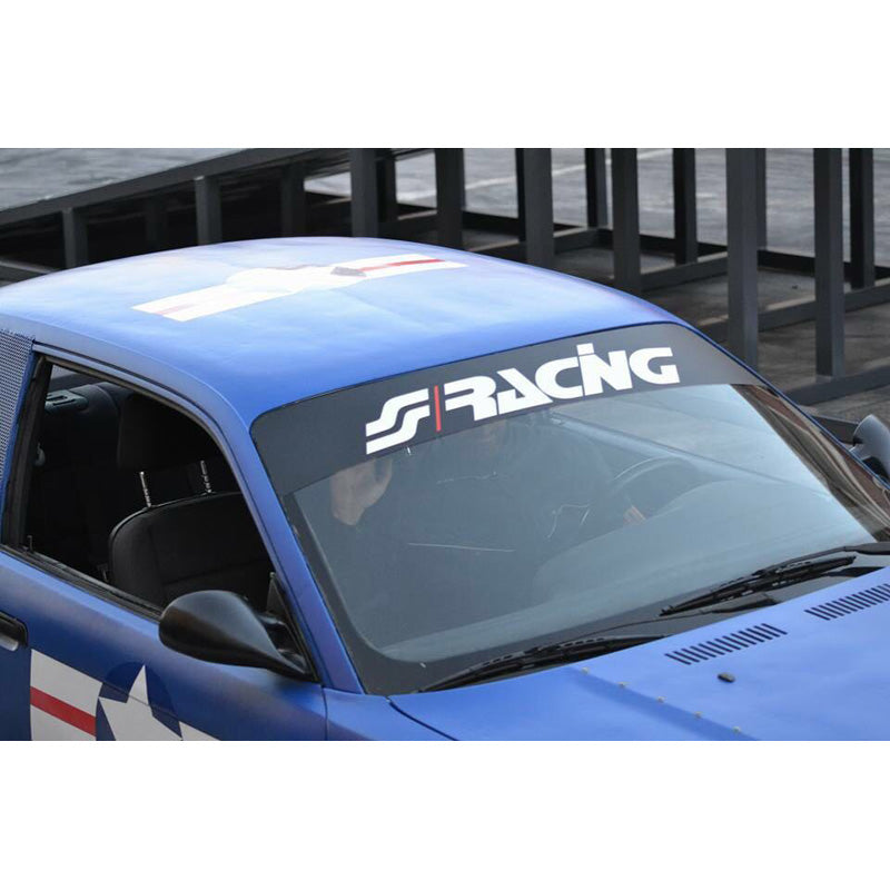 Simoni Racing, Osłona przeciwsłoneczna 'New Logo' - 150x24cm - czarny