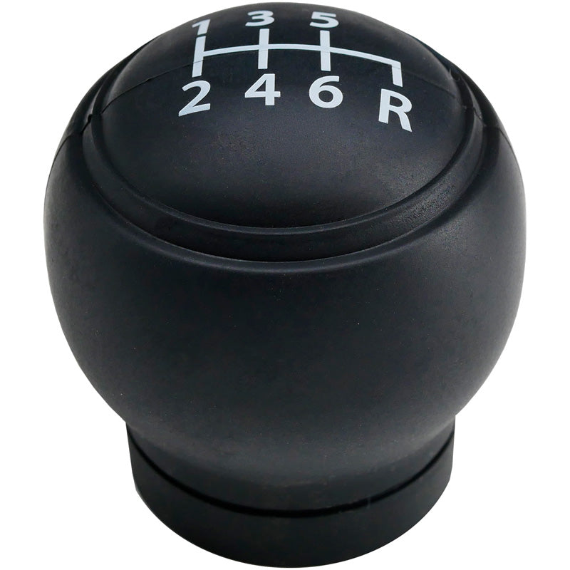 Simoni Racing, Gear Knob Cover, Black Silicone, 6-speed + Right-hand Reverse Gear