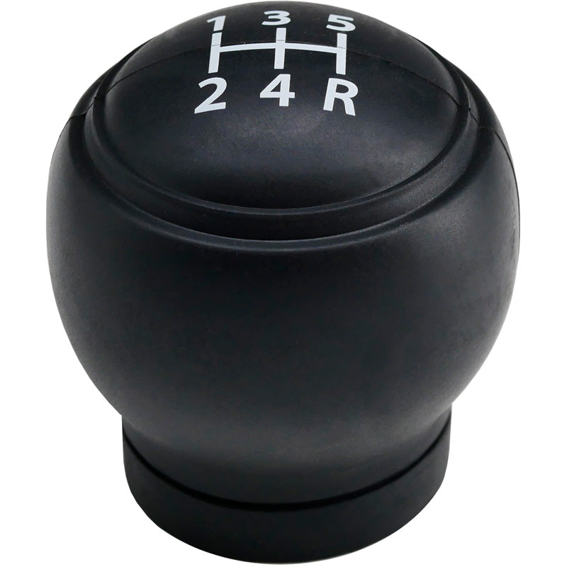 Simoni Racing, Gear Knob Cover, Black Silicone, 5-speed + Right-hand Reverse Gear