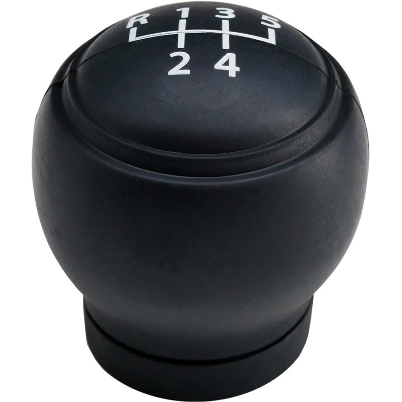 Simoni Racing, Gear Knob Cover, Black Silicone, 5-speed with Left-hand Reverse Gear