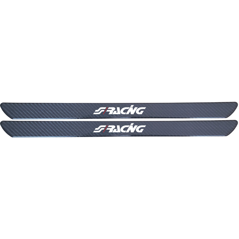 Simoni Racing, Door Sill Protectors Type C Carbon - Medium - 485x37mm - 2 pcs.
