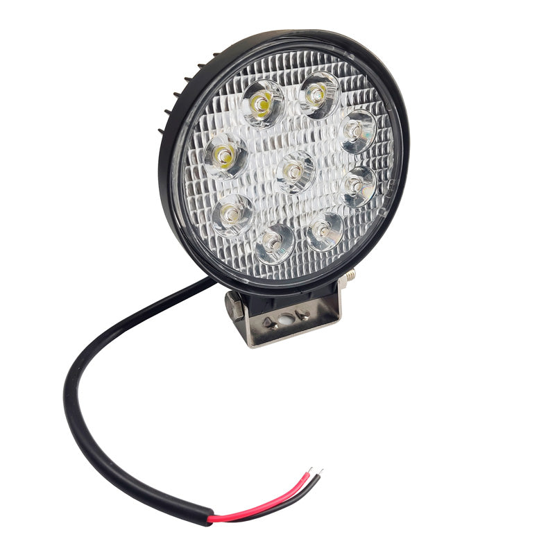 Simoni Racing, uniwersalne dodatkowe reflektory LED, 112 mm, czarne, zestaw 2 szt., E32, dopuszczone do ruchu drogowego