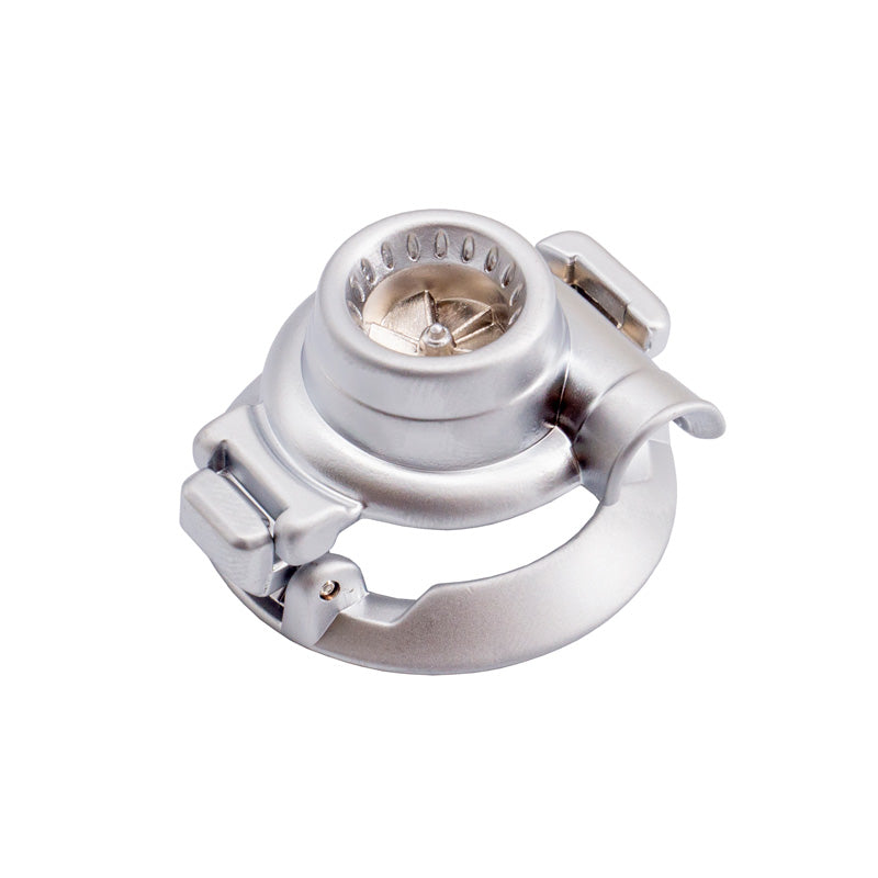 Simoni Racing, tapa protectora para botón de arranque - Turbo - plata mate - Ø30mm