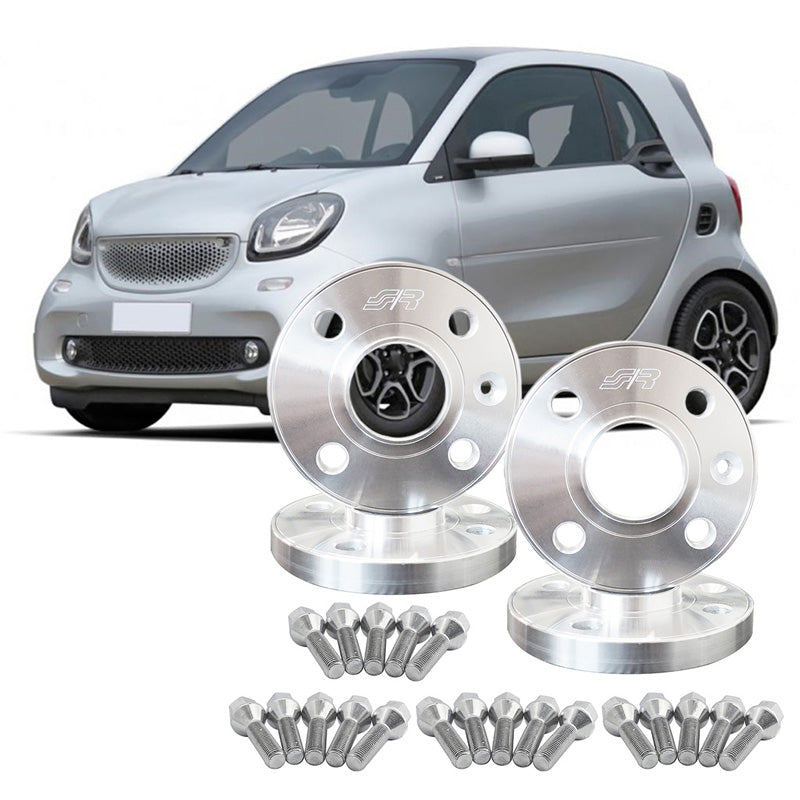 Simoni Racing, Spacer Kit, Aluminium 2x16,5mm(FA) + 2x16,5mm(RA), fits Smart various (Hub 60,1mm)