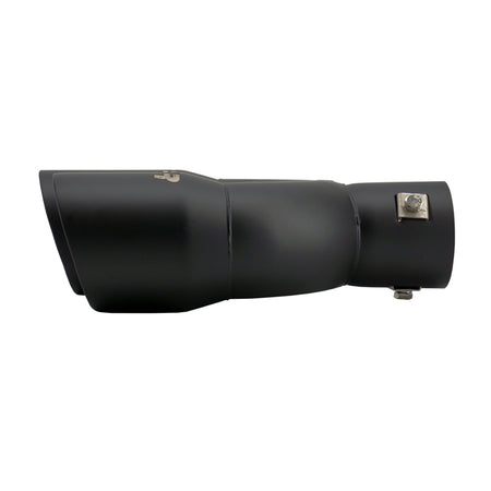 Simoni Racing, Rørhale, Sort rustfrit stål, 2xØ76xL240mm, passer til tilslutning 34-60mm