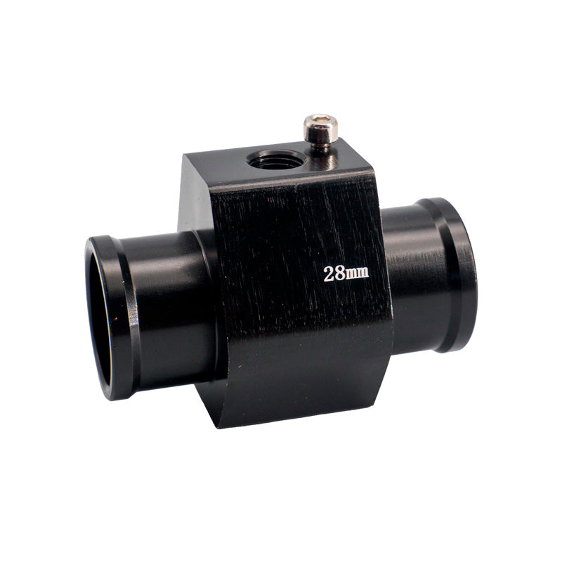 Simoni Racing, Water Temperature Sensor Fitting - Black Anodized Aluminum - Ø28mm