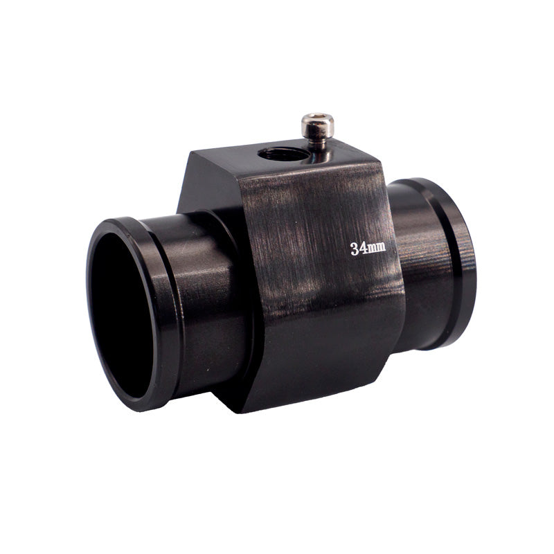 Simoni Racing, Water Temperature Sensor Fitting - Black Anodized Aluminum - Ø34mm