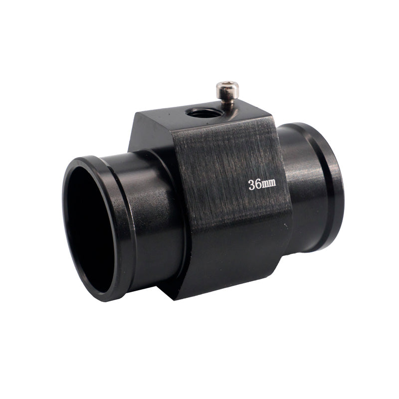 Simoni Racing, Water Temperature Sensor Fitting - Black Anodized Aluminum - Ø36mm